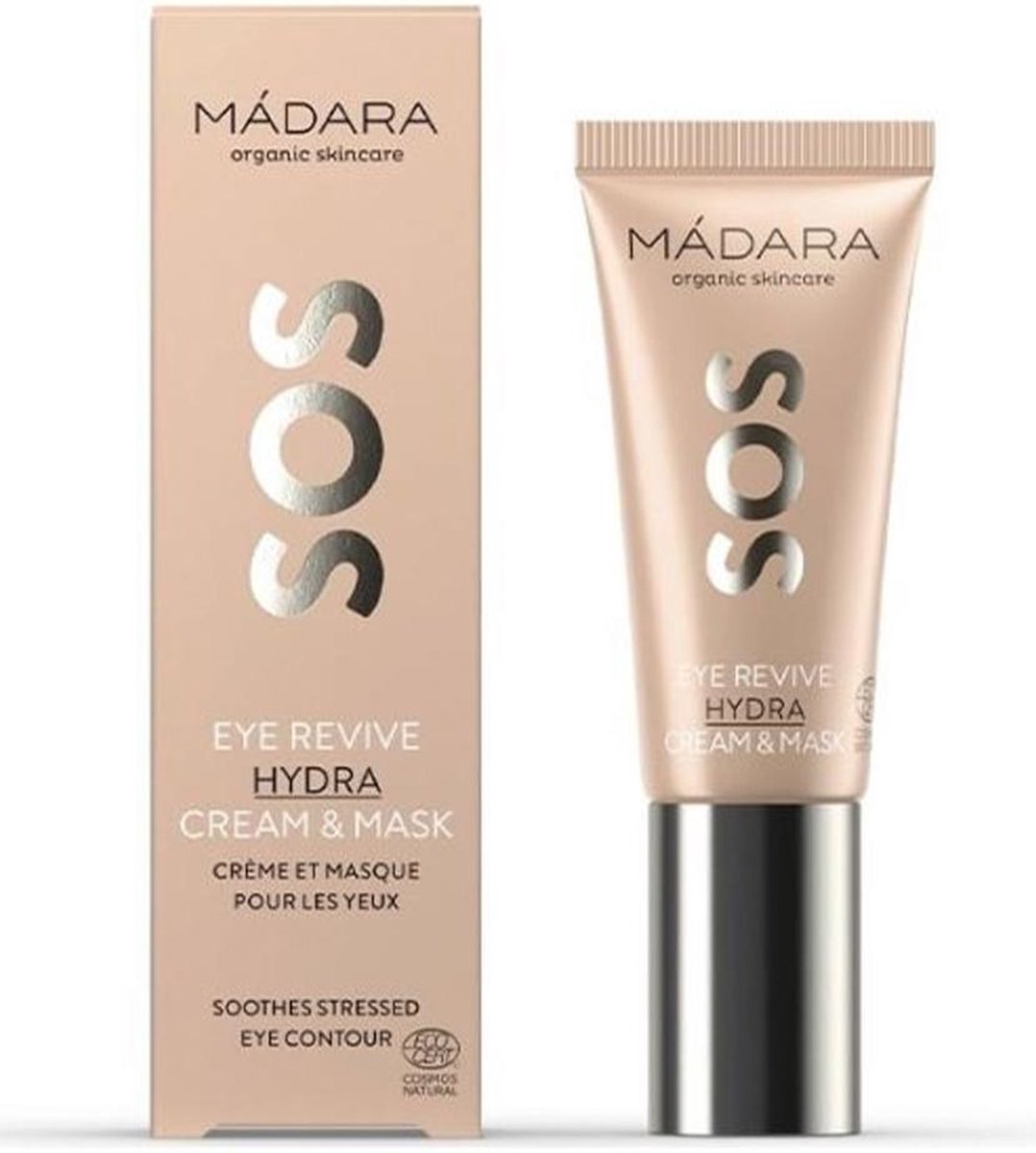 MÁDARA Organic Skincare - SOS Hydraterende Eye Cream and Mask - 20 ml