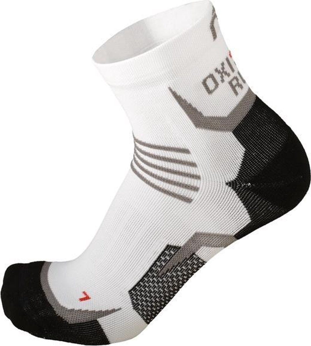 Mico Oxi-jet Halfhoge Compressiesokken Wit Maat Xl