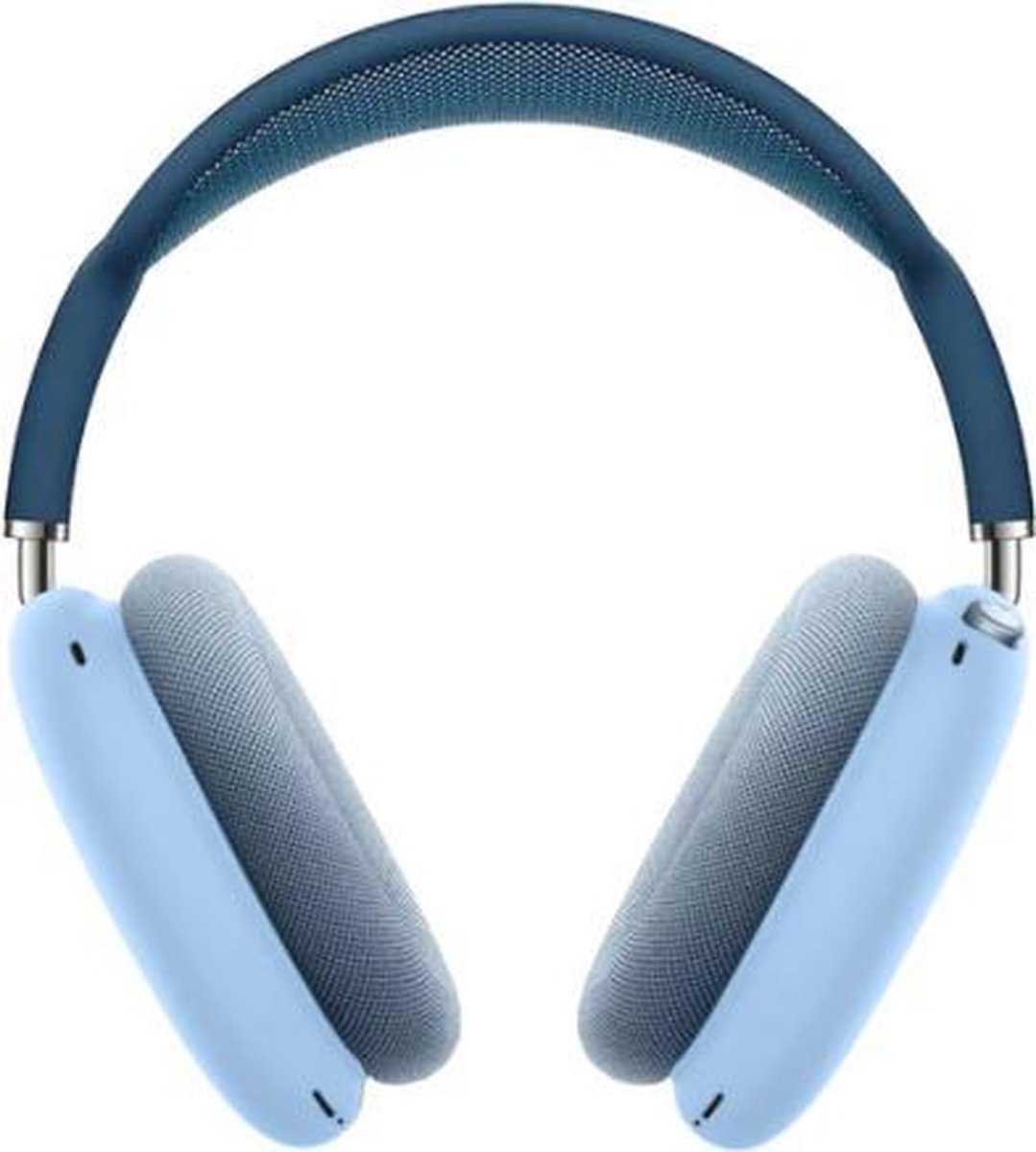 AirPods Pro Max - Siliconen Case - Gehoorschelpen - Blauw - Airpods Max Beschermhoes - Siliconen Beschermhoes
