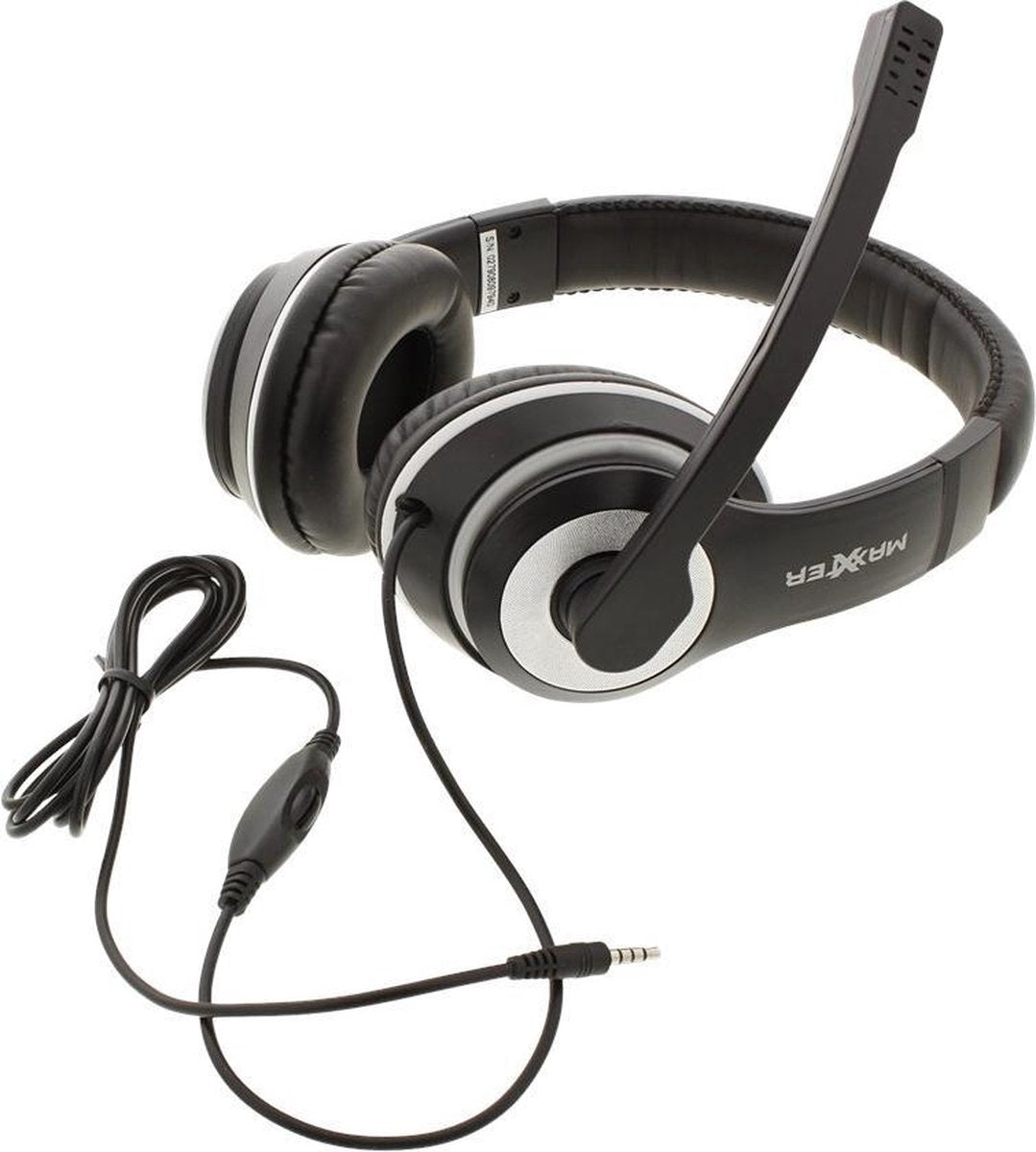 Maxxter Stereo Headset - Koptelefoon met microfoon - 1