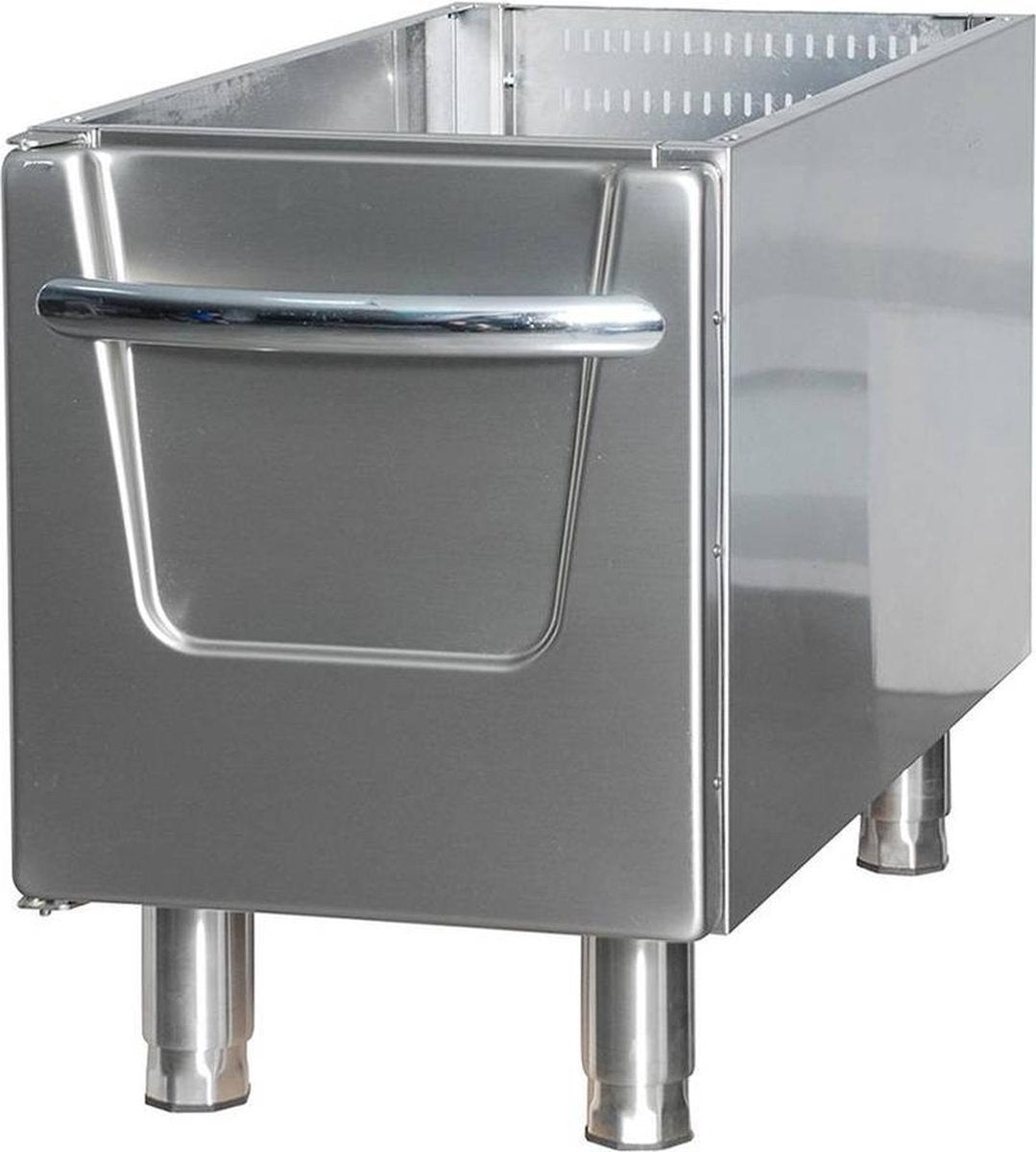 Compacte Saladette 67 Liter - Tafelmodel - RVS - Glazen Deksel - Incl. 8 x 1/6 GN 100 mm - Digitale Temp. Controle - Saladiere - Maxima