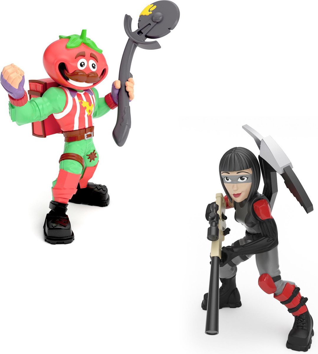 Fortnite - twee figuren inclusief 4 accessoires - Tomatohead & Shadow Ops - 4 sets te verzamelen!