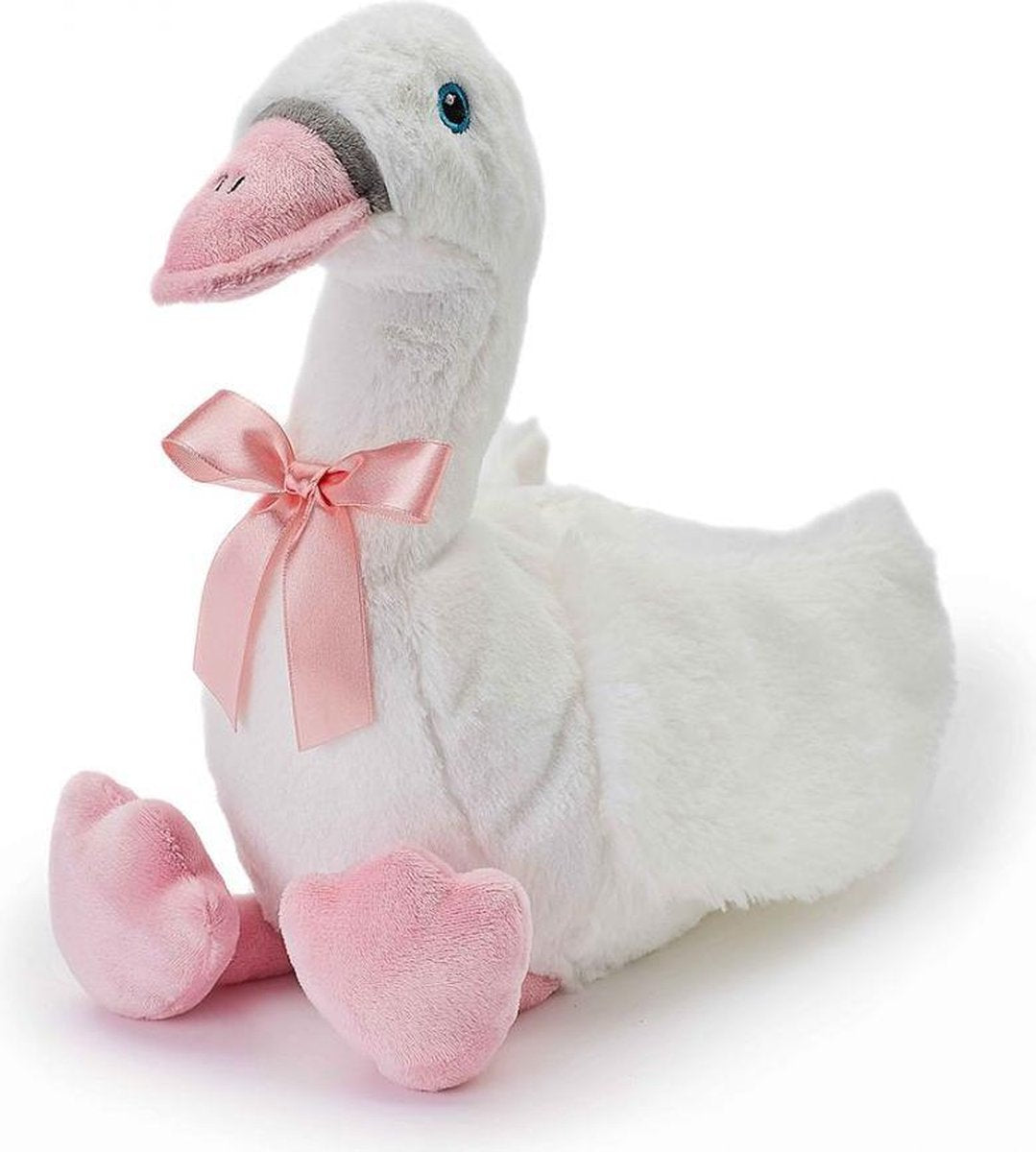Warmies® magnetronknuffel zwaan  30 cm
