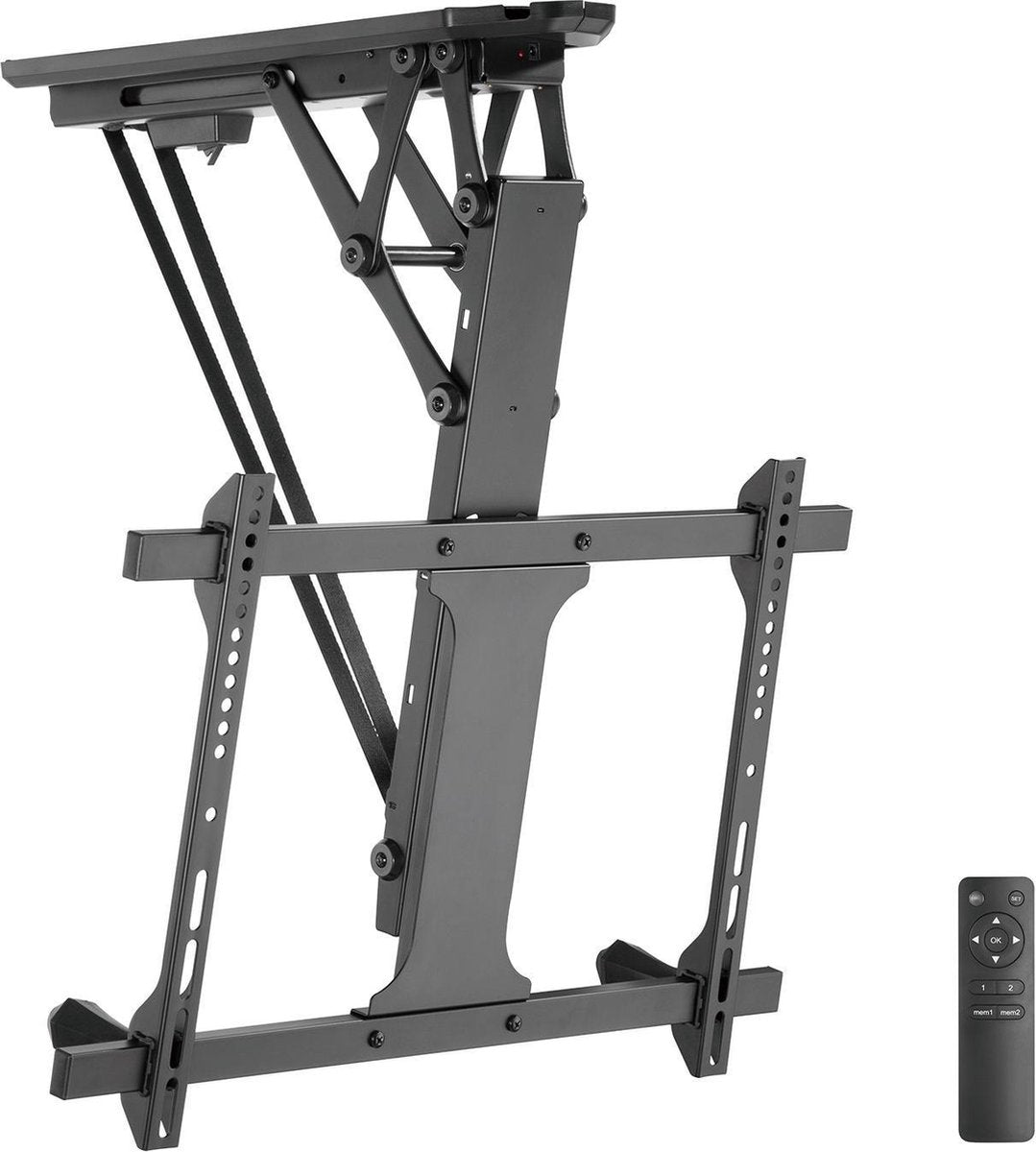 My Wall premium plafondbeugel voor schermen tot 70 inch / inklapbaar met motor / zwart