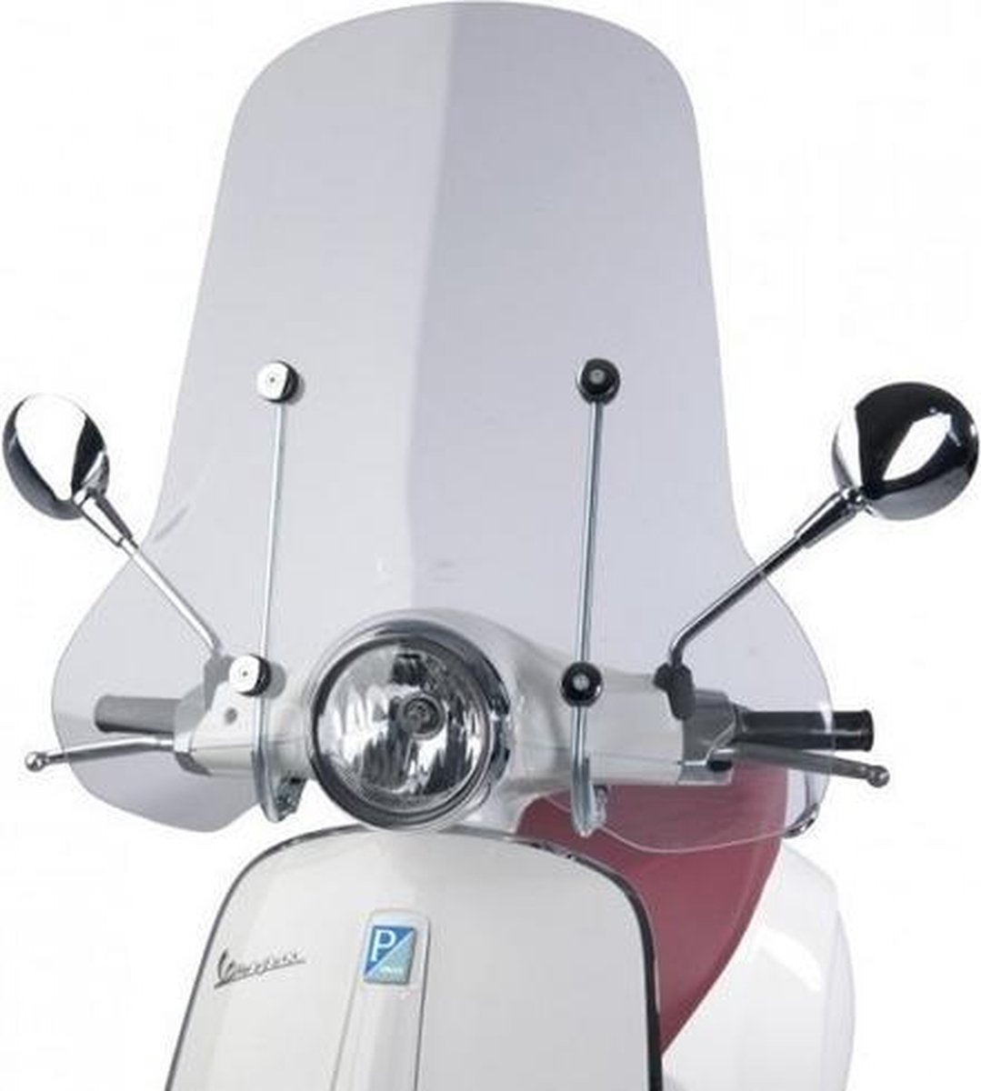 Windscherm Vespa Primavera Hoog 73cm  Origineel  (met bevestigingset)