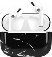 Bee's - Airpods Pro Hoesje Marmer Case - Zwart - Hard Case - Airpods Pro Case - Airpods Pro