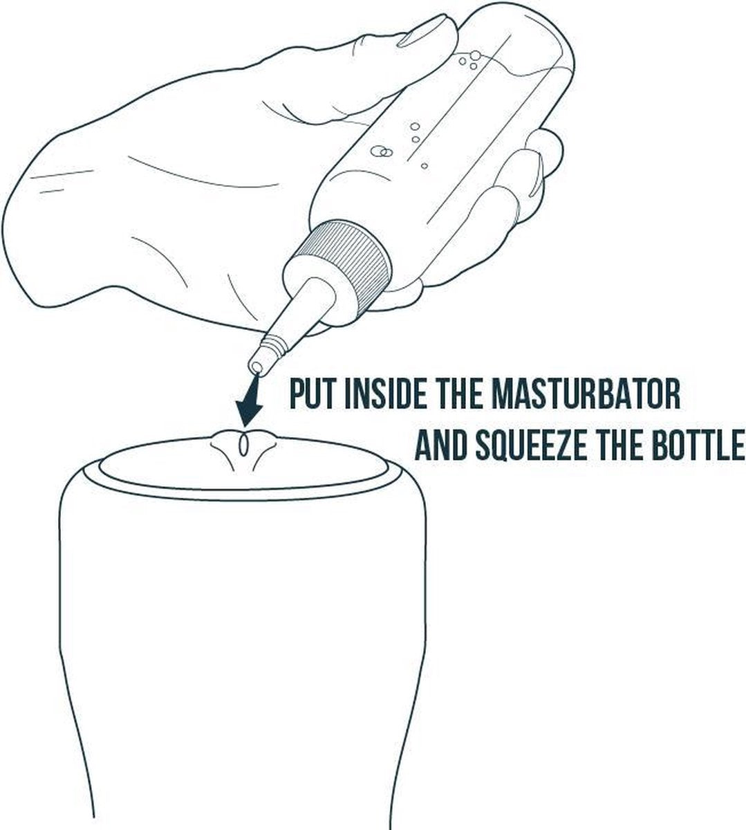 Reach In Masturbator Lube - 150ml