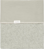 Koeka Wiegdeken Vigo flanel - shadow green/leaf 75x100cm