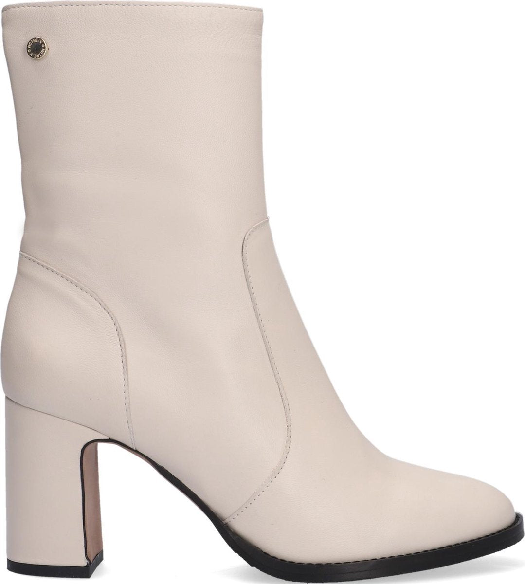 Notre-V An282 Enkellaarsjes - Enkelboots - Dames - Wit - Maat 37
