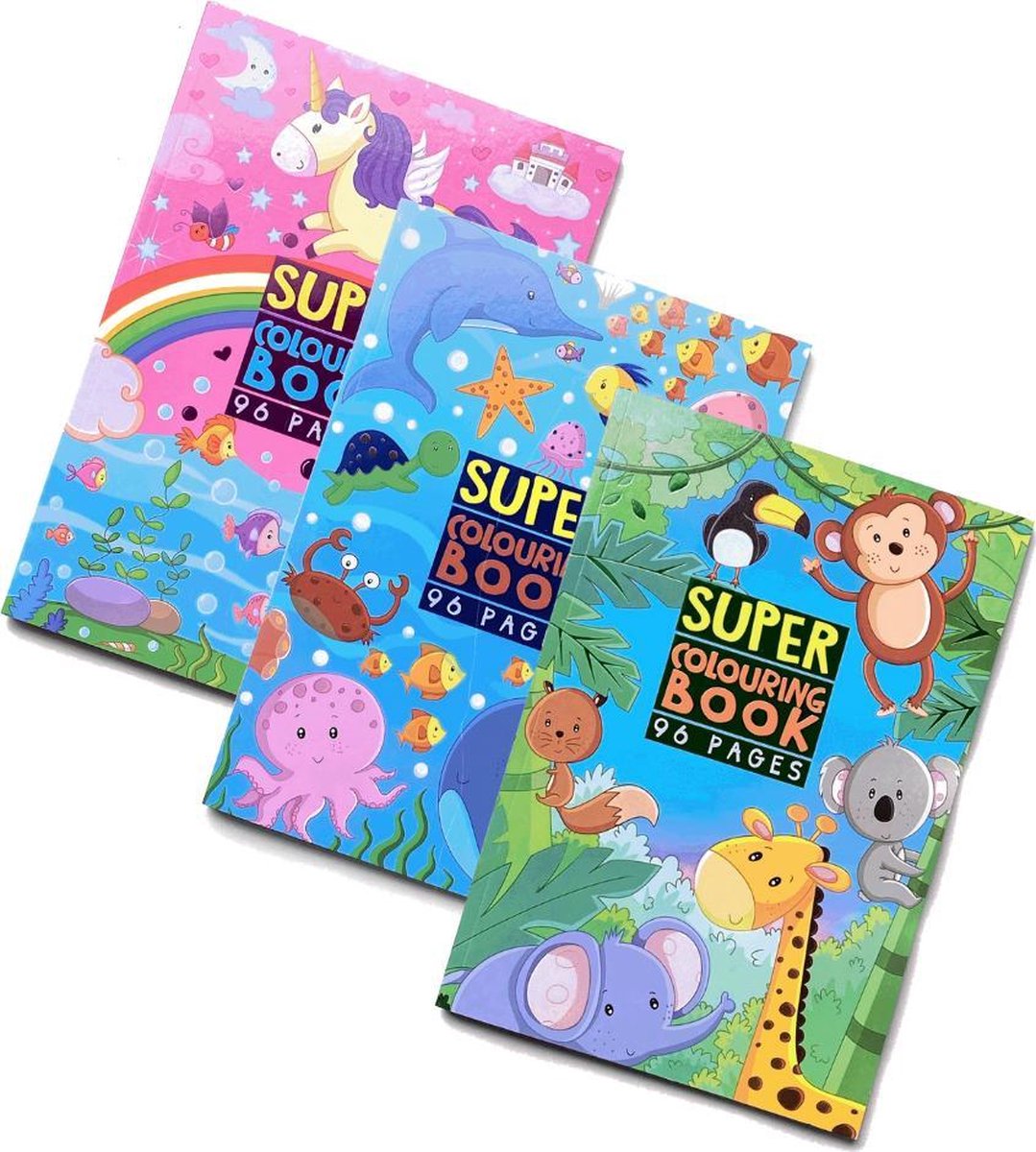 Super Colouring Book - Wilde dieren