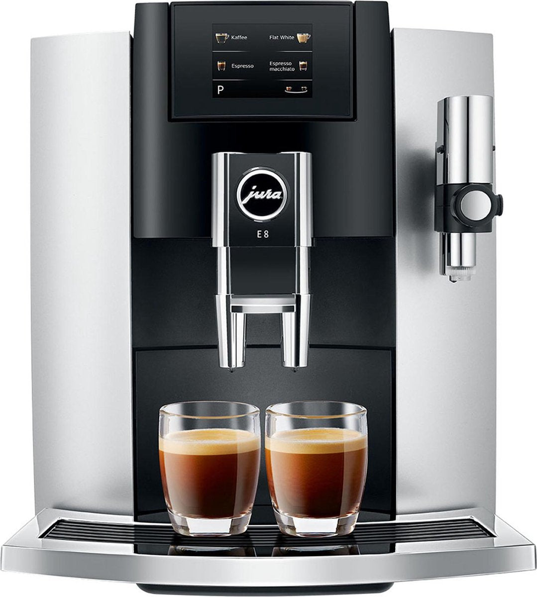 Jura espresso apparaat E8 Touch - Platina