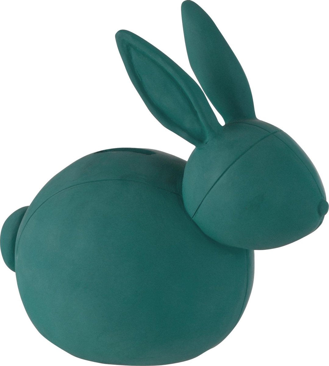 J-Line Spaarpot Konijn Poly Blauw