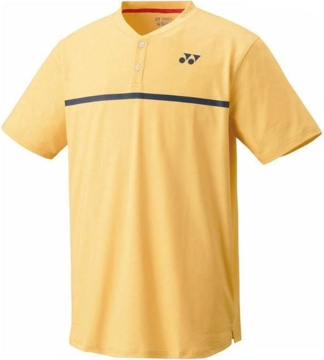 Yonex Tennisshirt Polo Geel Heren Maat M