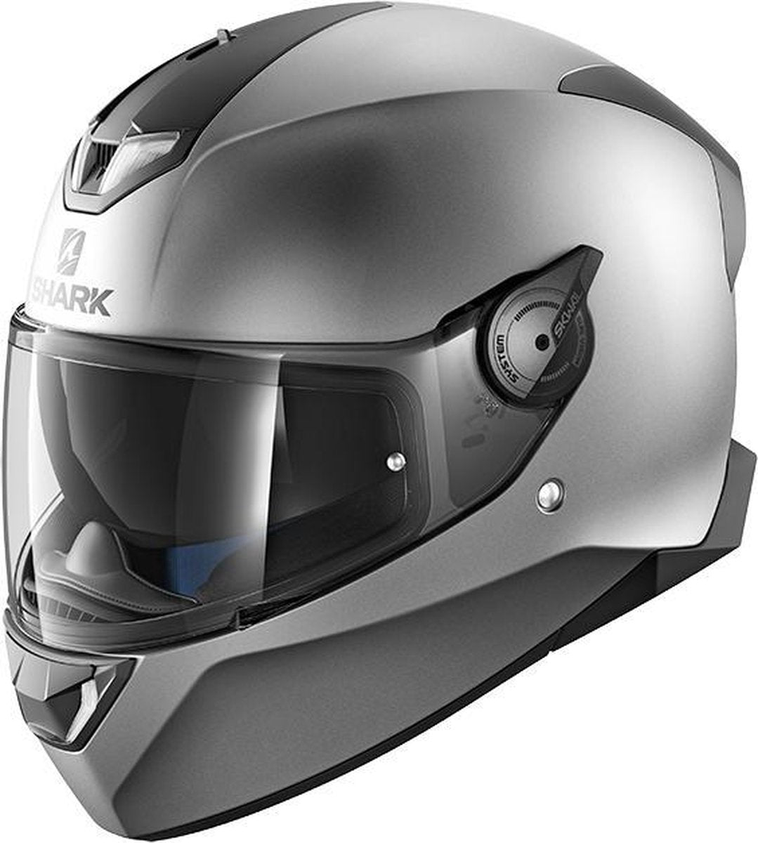 Shark Skwal 2 Blank AMA Mat Antraciet Integraalhelm - Motorhelm -  Maat XL