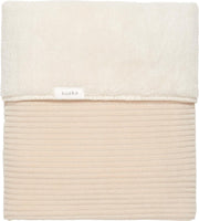 Koeka Wiegdeken teddy Vik - sand 75x100cm