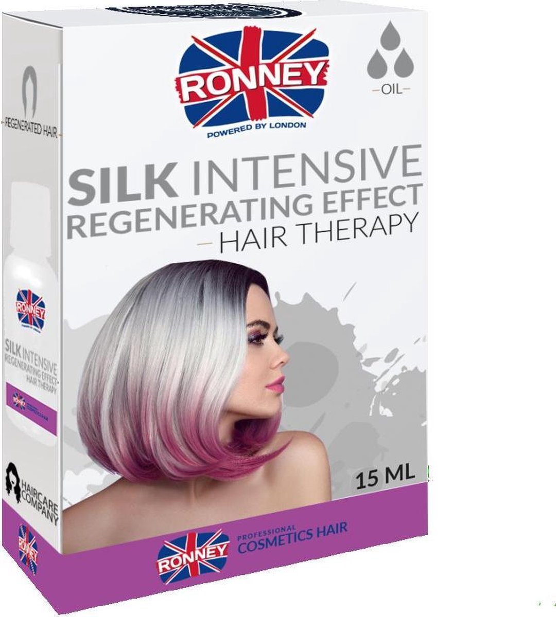 Ronney - Silk Intensive Professional Hair Oil Regenerating Effect Regenerating Oils This Hair 15Ml