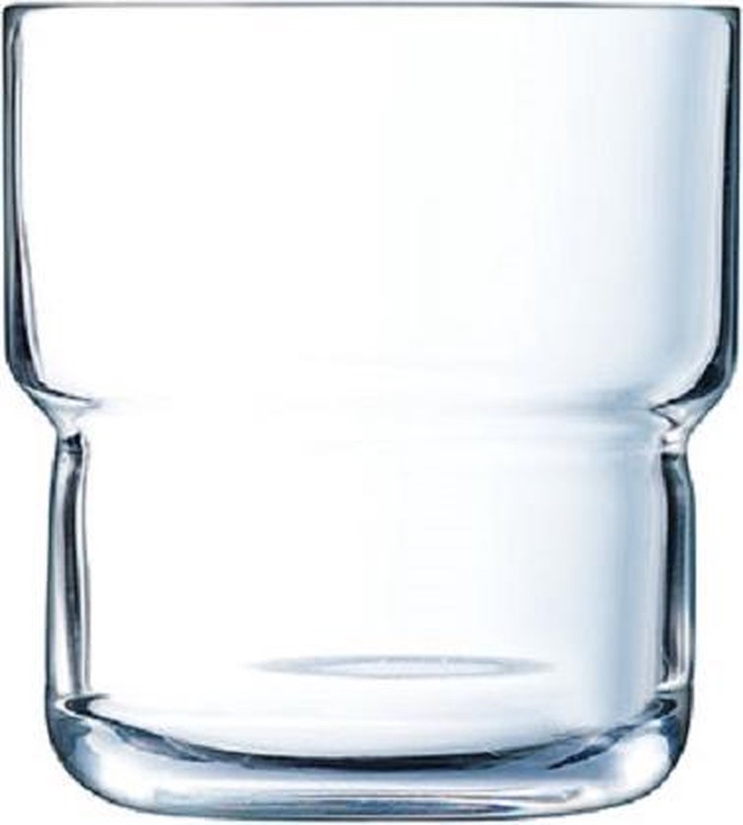 Arcoroc Log - Waterglazen - 27cl - (Set van 6) En Yourkitchen E-kookboek - Heerlijke Smulrecepten