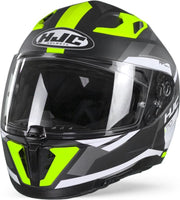 HJC i70 Elim Mc4Hsf Zwart Geel Integraalhelm - Motorhelm - Maat L