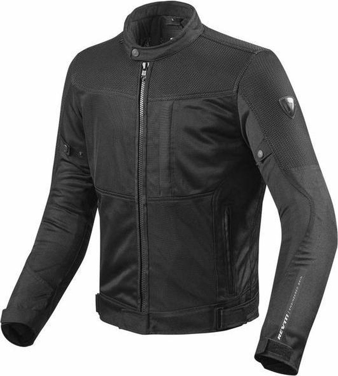 REV'IT! Vigor Black Textile Motorcycle Jacket  S