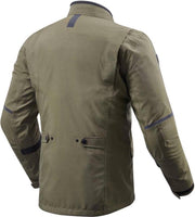 REV'IT! Trench GTX zwart GORE-TEX motorjas - gelamineerd GoreTex® motorjack maat XL
