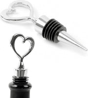 Wijnstopper Hart - wijn accessoires - liefde - Housewarming - verjaardag - Moederdag cadeautje - cadeau voor haar - vrouw - moeder - mama