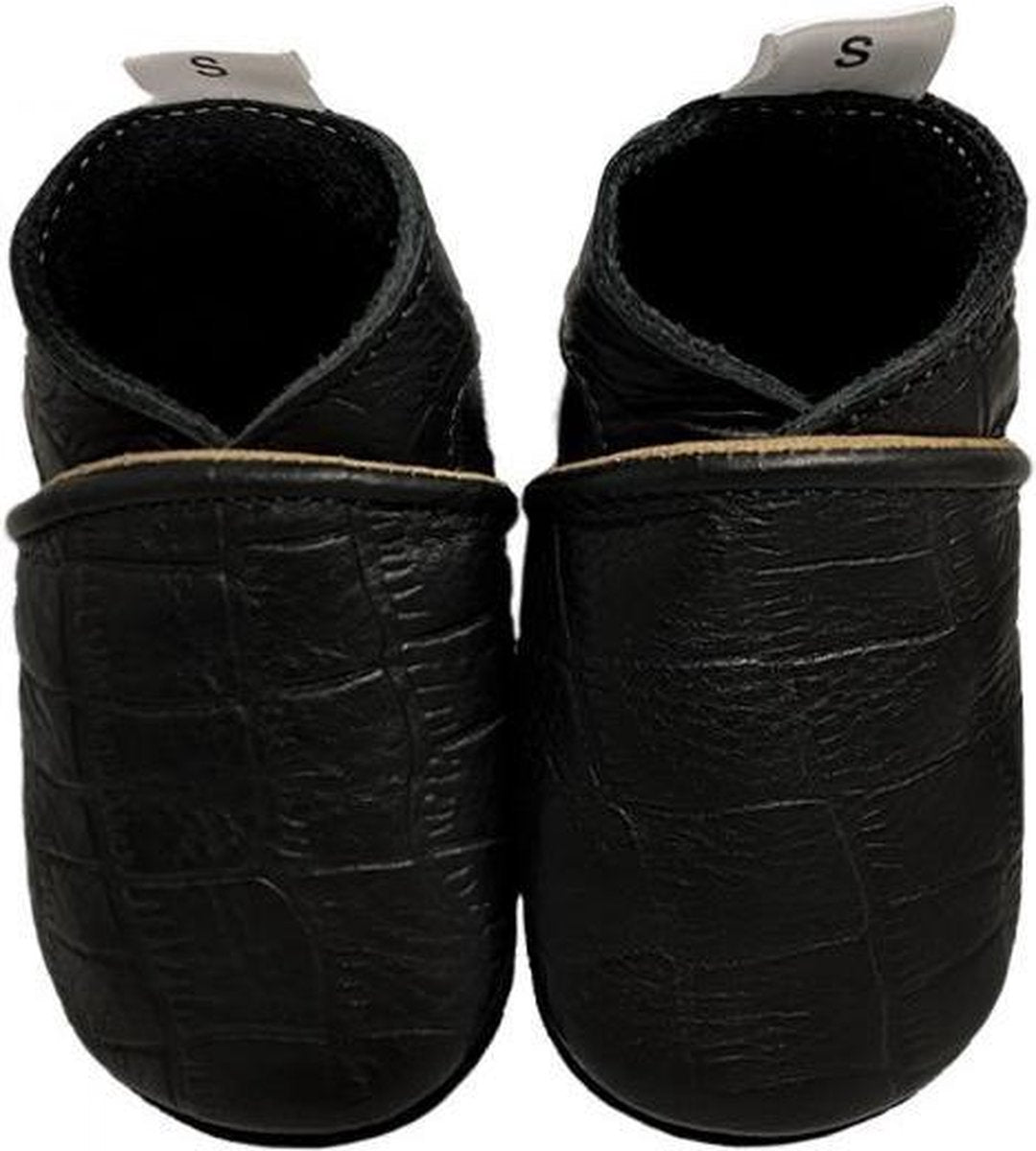 BabySteps slofjes Black Crocodile maat 28/29