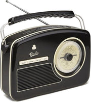 GPO Retro Radio  Retro Radio  Draagbaar - Zwart