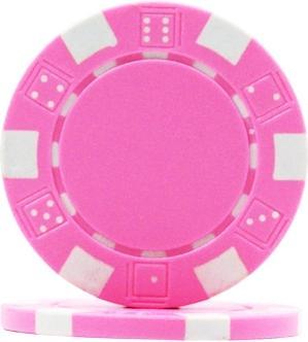 Pokerchip Dice Chip - Roze - 11