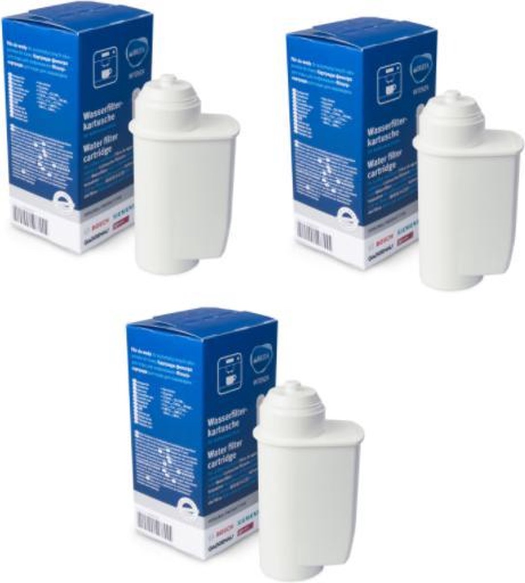 Bosch Siemens filter waterfilter Intenza - 3 stuks - espresso koffiemachine koffiezetapparaat espressomachine origineel