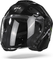 Scorpion EXO-S1 Gravity Black Silver Jet Helmet L
