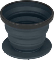 Sea To Summit Koffiefilter X-brew Siliconen/nylon Antraciet