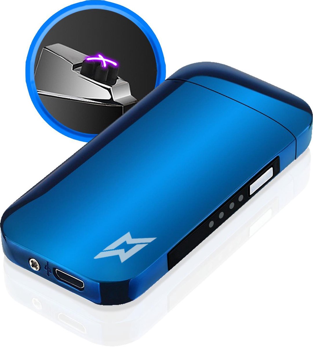 Superlit Plasma Aansteker – Luxe Elektrische Stormaansteker - Deep  Blue Original