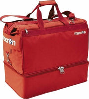 Macron sporttas kleur rood maat M