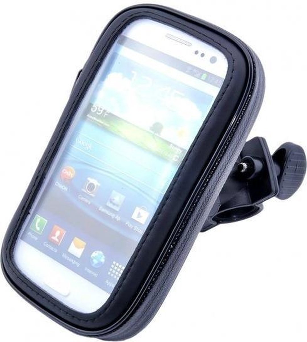 ABC-Led telefoonhouder fiets - Universeel - Waterdicht - tot 5 Inch