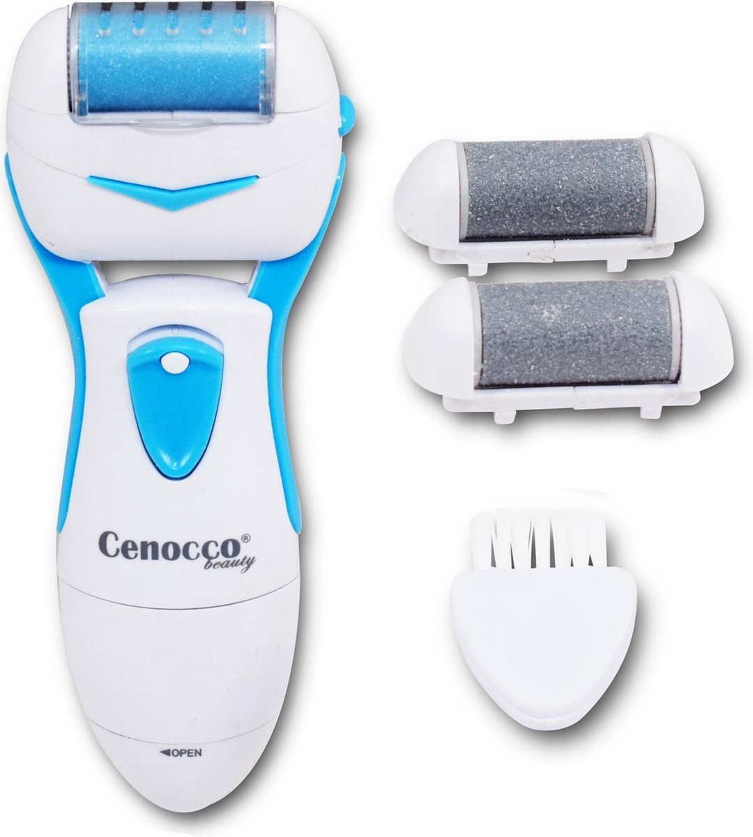 Cenocco Beauty Eeltverwijderaar Wet&Dry Elektronisch– CC-9019 – 360 ° Rotatie Voor Zijdezachte Voeten – Waterproof