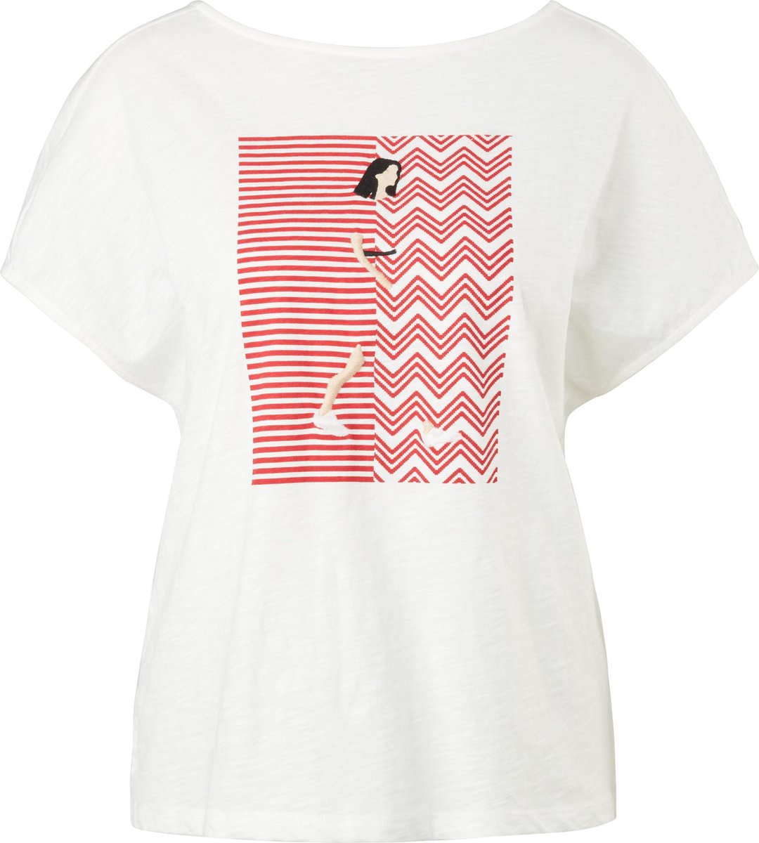 s.Oliver Dames T-shirt - Maat 3XL (46)