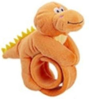 Pms Knuffelarmband Hugglers Dino 15 Cm Pluche Oranje