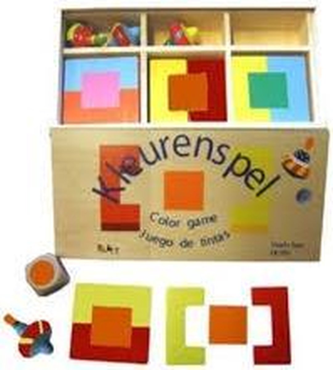 Kleurenspel hout Charl's Toys