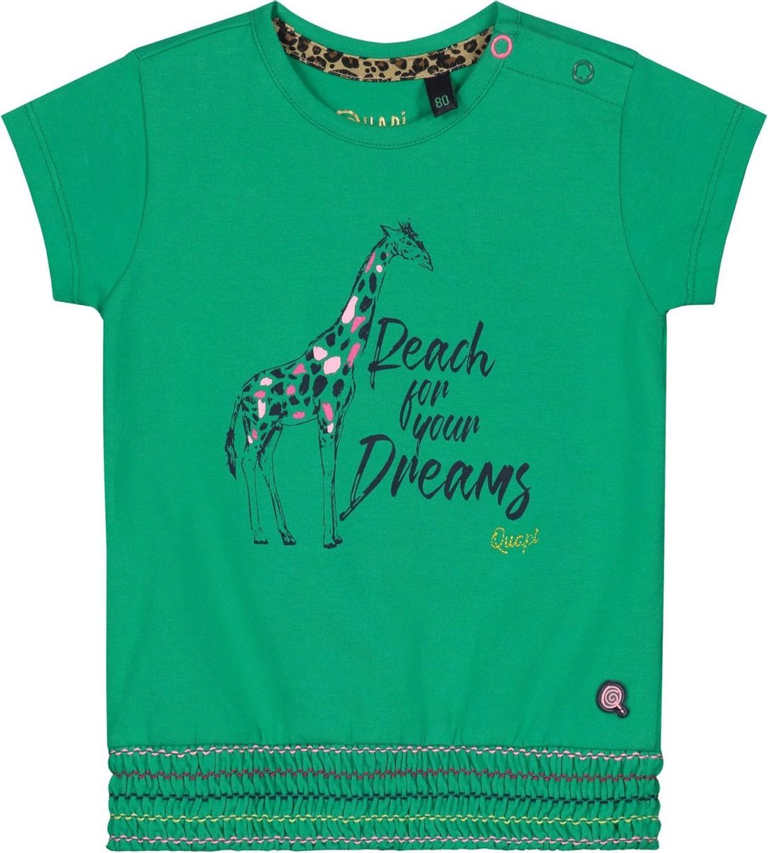 Quapi Bibe - Jungle Green Shortsleeve - maat 62