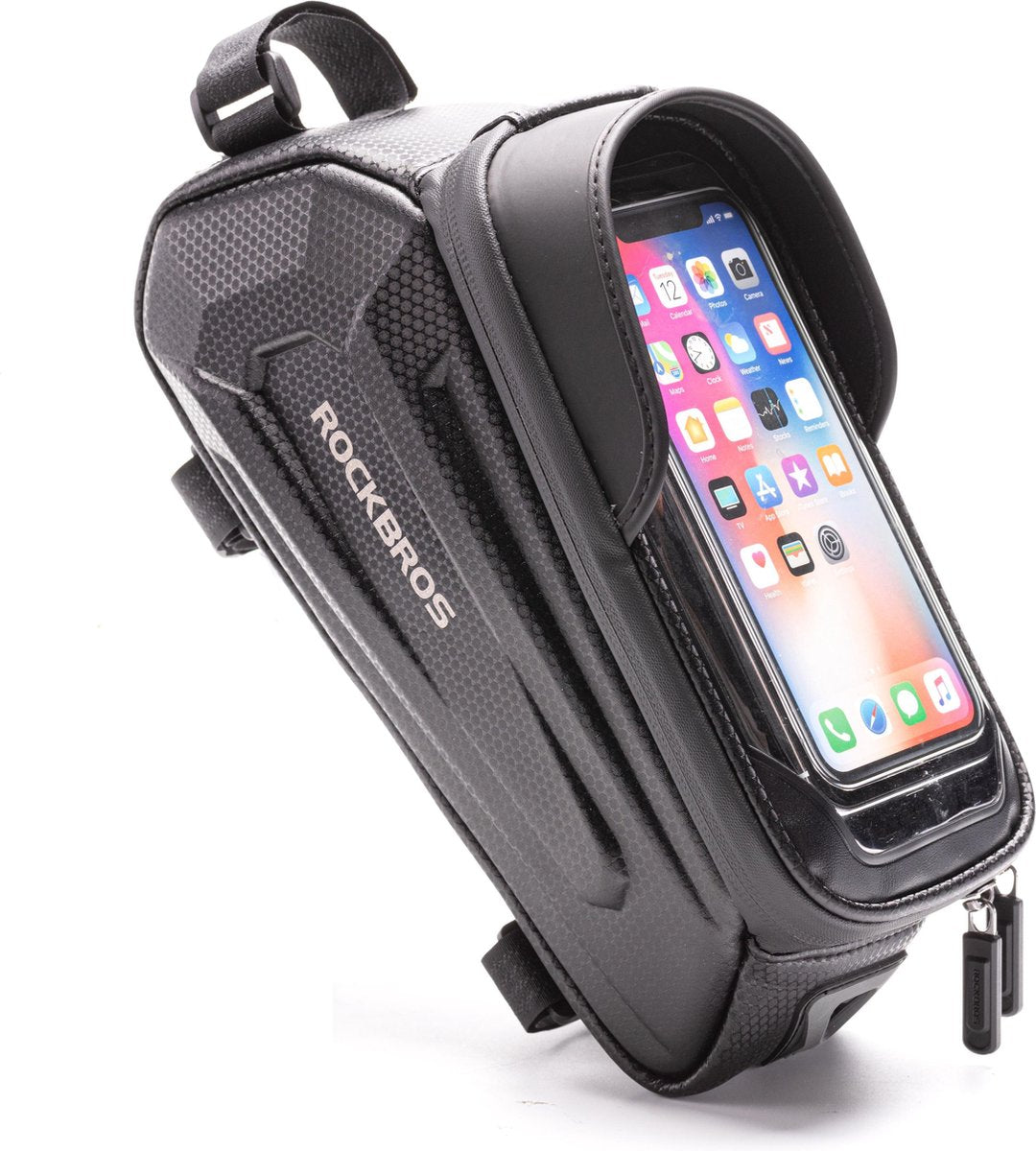 Rockbros Telefoonhouder fiets Stuurtas Frame fietstas Fietstas - Waterdicht - Universeel - Met Groot Opbergvak
