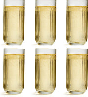 Libbey longdrinkglas The Gats – 360 ml / 36 cl - 6 stuks - vaatwasserbestendig - uniek design - hoge kwaliteit