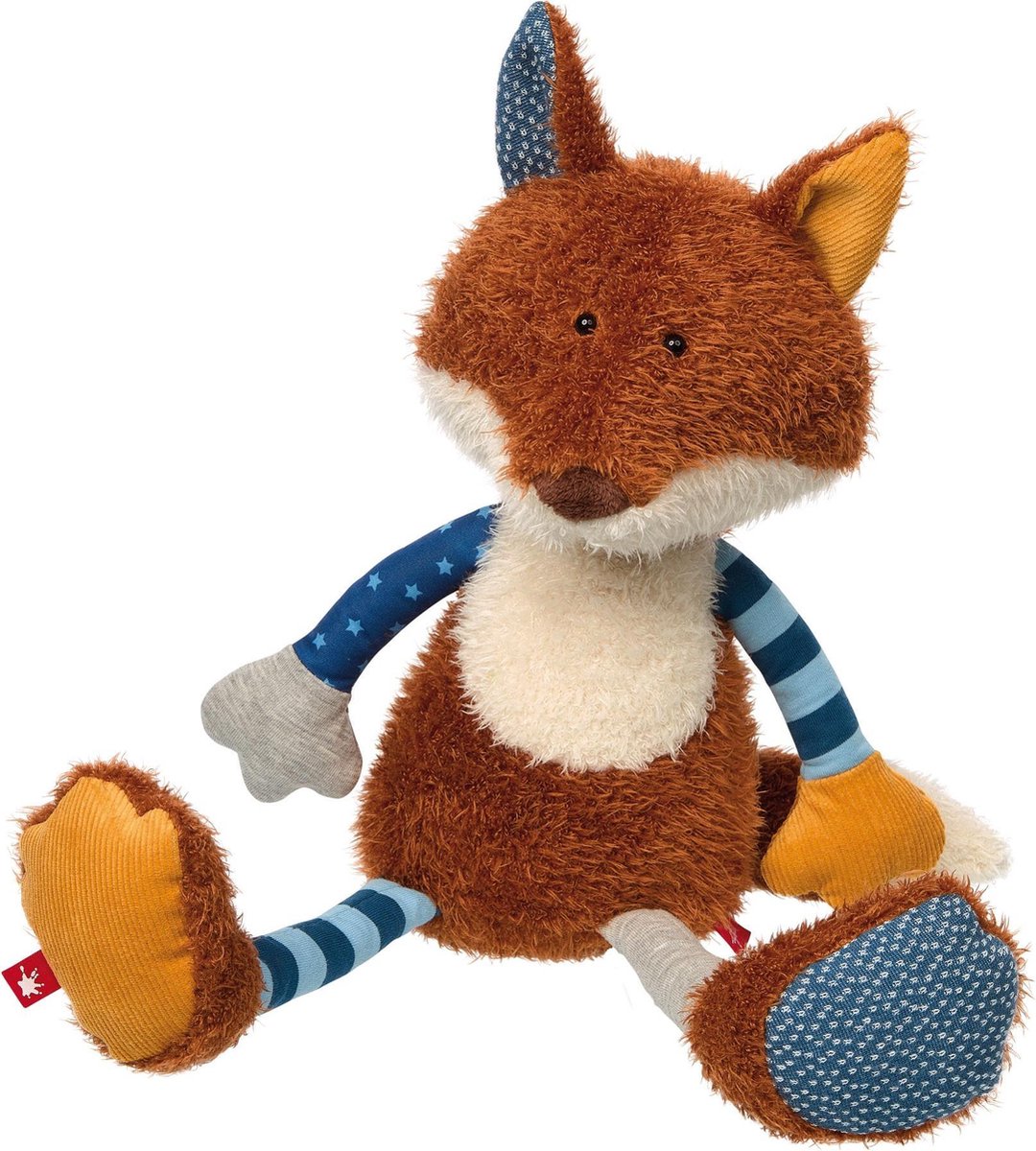 sigikid Patchwork Sweety knuffel vos 38864