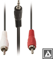 LAV 3.5mm Jack RCA aux kabel 3M voor Mediaplayers