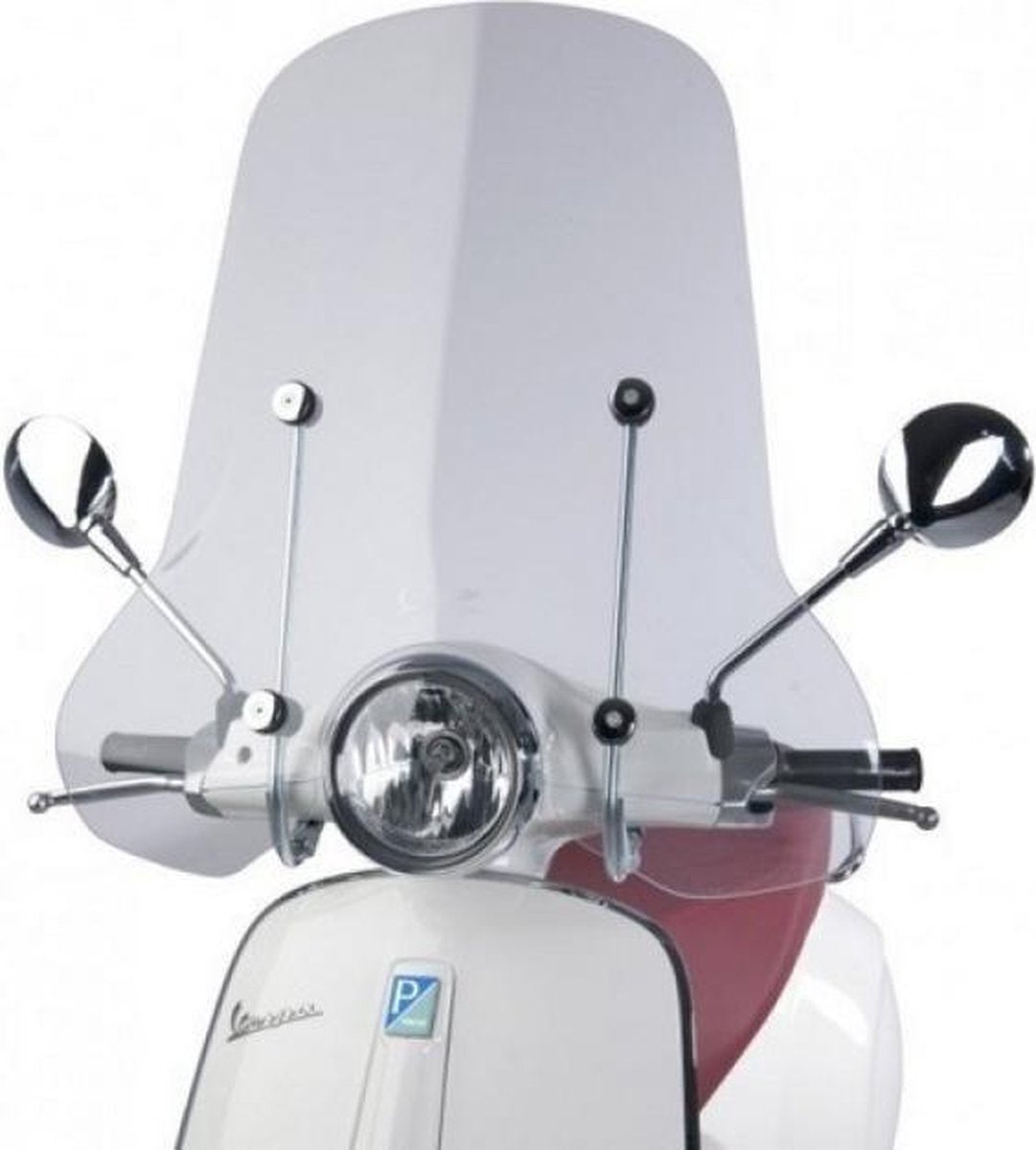 Windscherm Vespa Primavera Hoog 73cm (met bevestigingset)