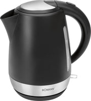 Bomann WK 3004 CB zwart retro waterkoker 2200 watt snoerloos