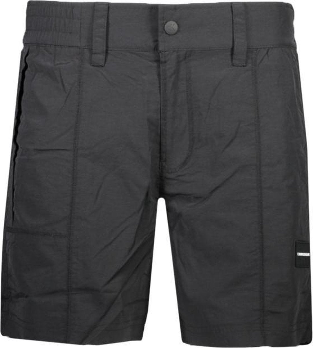 Calvin Klein Korte Broek Zwart Getailleerd - Maat M - Heren - Lente/Zomer Collectie - Polyamide