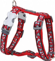 Red Dingo Hondentuig 20mm Neck 36-59cm Body 45-66cm DH-BR-RE-20