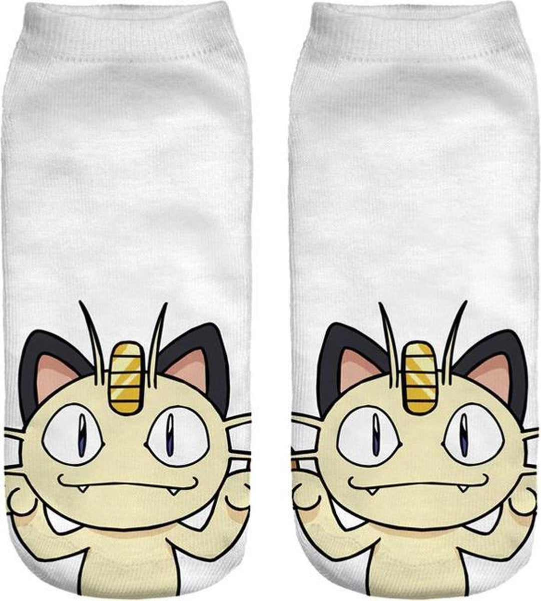 Fun sokken 'Meowth' Pokemon (92185)