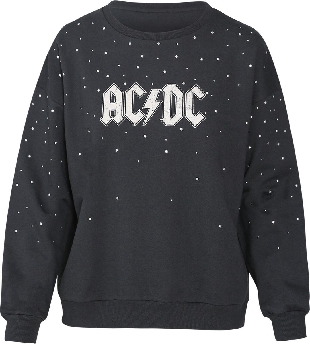 Cassis - Katoenen sweater ACDC - Grijs