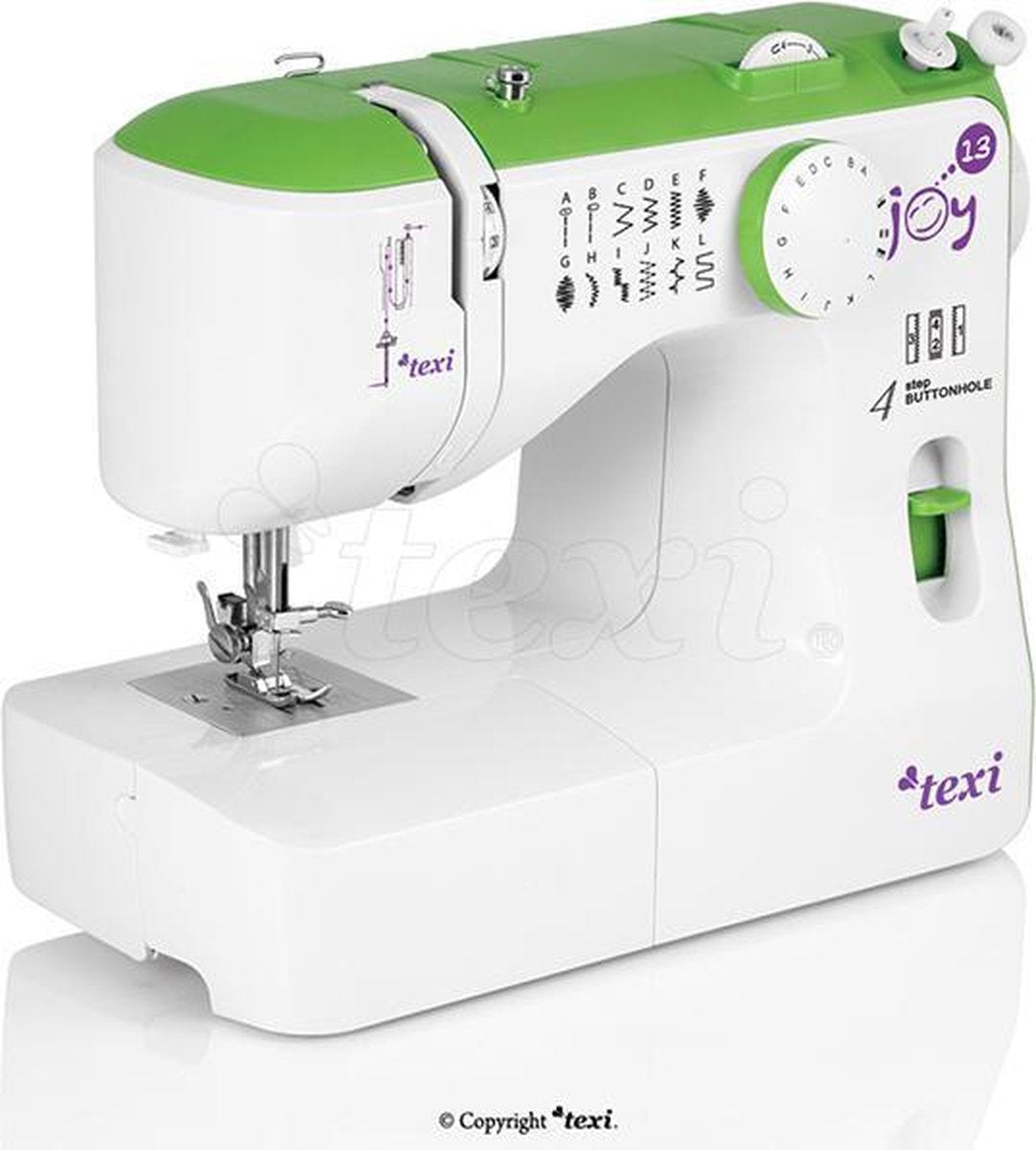 Texi Joy 13 - Kindernaaimachine - Groen